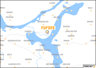 map of Fufore