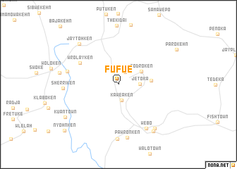 map of Fufue