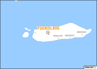 Fuga Island Philippines Map Fuga Island (Philippines) Map - Nona.net