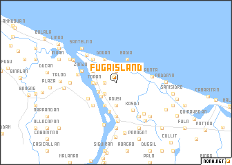 Fuga Island Philippines Map Fuga Island (Philippines) Map - Nona.net