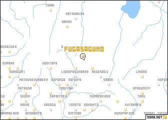 map of Fugasagumo