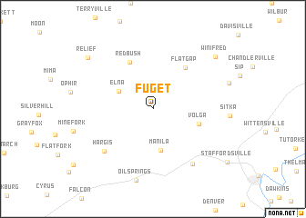 map of Fuget