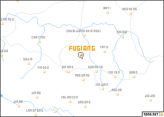 map of Fugiang