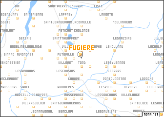 map of Fugière