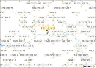 map of Fuglau