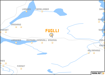 map of Fuglli
