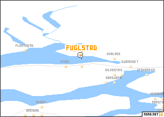 map of Fuglstad