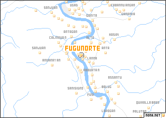 map of Fugu Norte