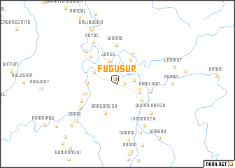 map of Fugu Sur