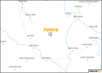 map of Fuhexu