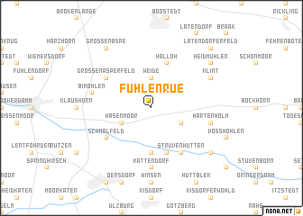 map of Fuhlenrüe