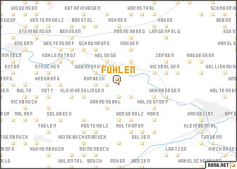 map of Fuhlen