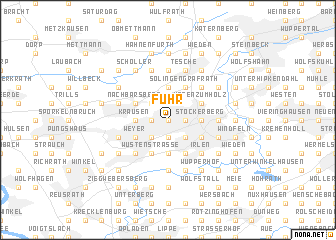 map of Fuhr