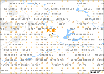 map of Fuhr