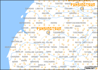 map of Fu-hsing-ts\