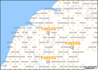 map of Fu-hsing