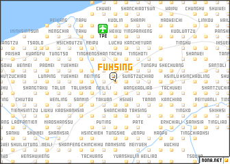 map of Fu-hsing
