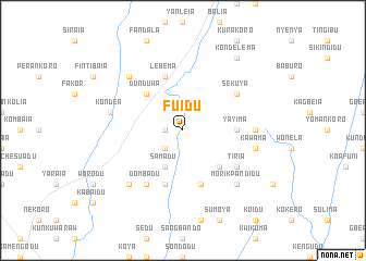 map of Fuidu