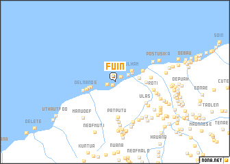 map of Fuin