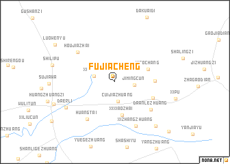 map of Fujiacheng