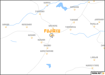 map of Fujiaxu