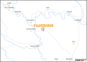 map of Fujinokawa