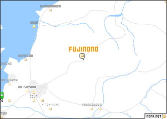 map of Fujinono