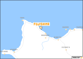 map of Fujishima