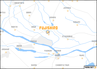 map of Fujishiro