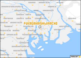 map of Fukagawa-Ishijimachō