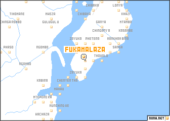 map of Fukamalaza