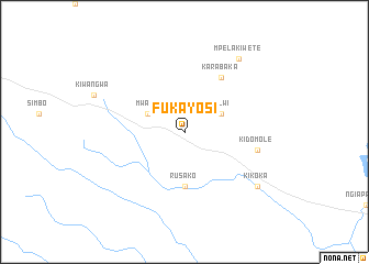 map of Fukayosi