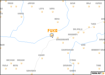 map of Fuka