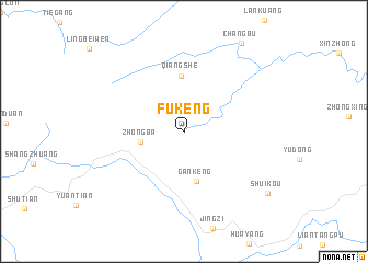 map of Fukeng