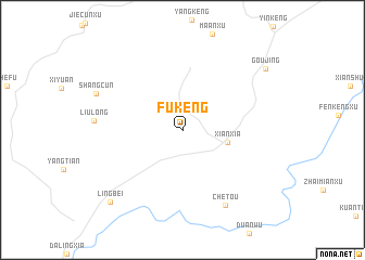 map of Fukeng