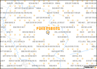 map of Fukersberg