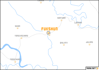 map of Fukshun