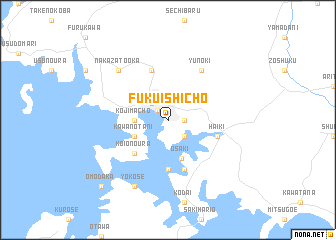 map of Fukuishichō