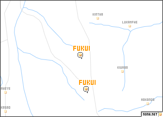 map of Fukui