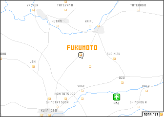 map of Fukumoto