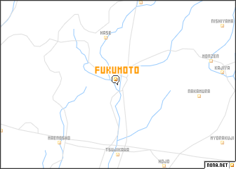 map of Fukumoto