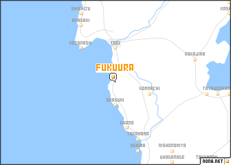 map of Fukuura