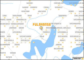 map of Fulamansa