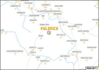 map of Fulanice