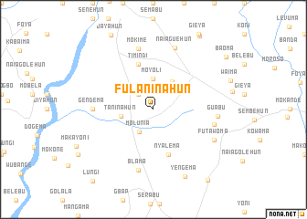 map of Fulaninahun