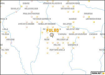 map of Fulao