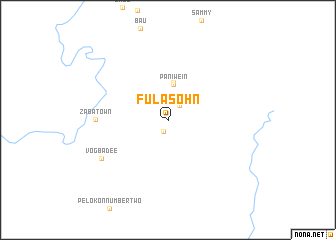 map of Fulasohn