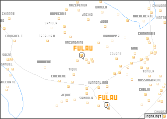 map of Fulau