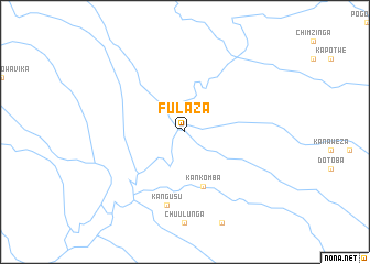map of Fulaza