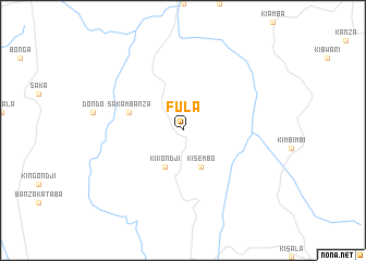 map of Fula